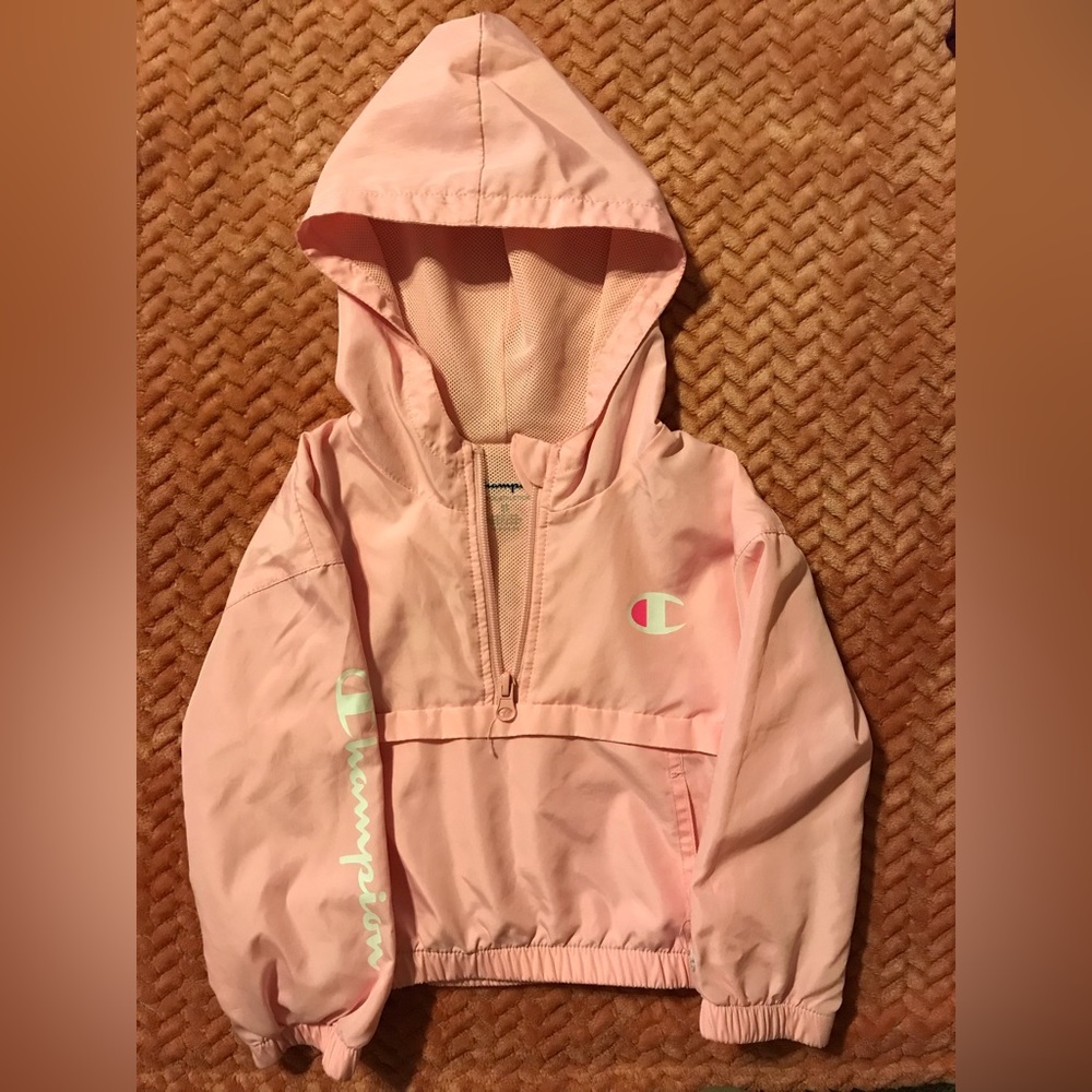 Champion Pink 3T windbreaker